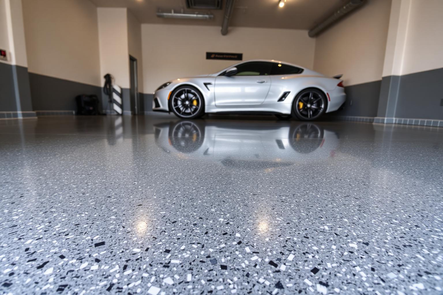 Garage Epoxy Flooring in New Jersey: The Complete Homeowner's Guide — detail